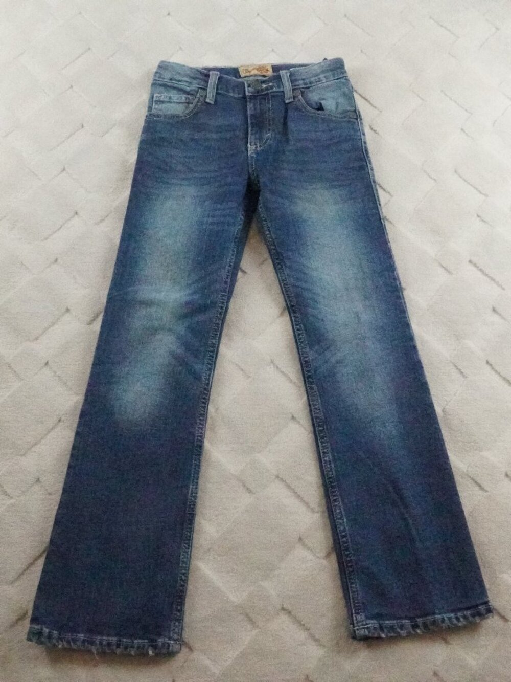 Wrangler Vintage Bootcut Slim Fit Jean Youth 10 Dark Wash Boys Western